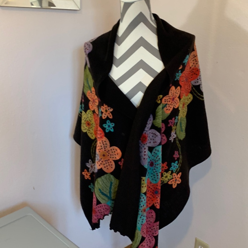 Beautiful colorful shawl